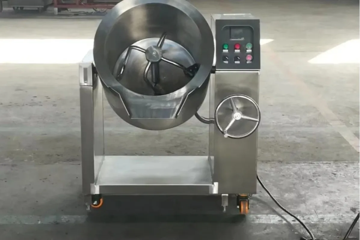 Food Processing Condiments Mixer Machine for Confectionery Butter Sugar Candy Paste Jam Sauce Cooking Kettle Easy Operate