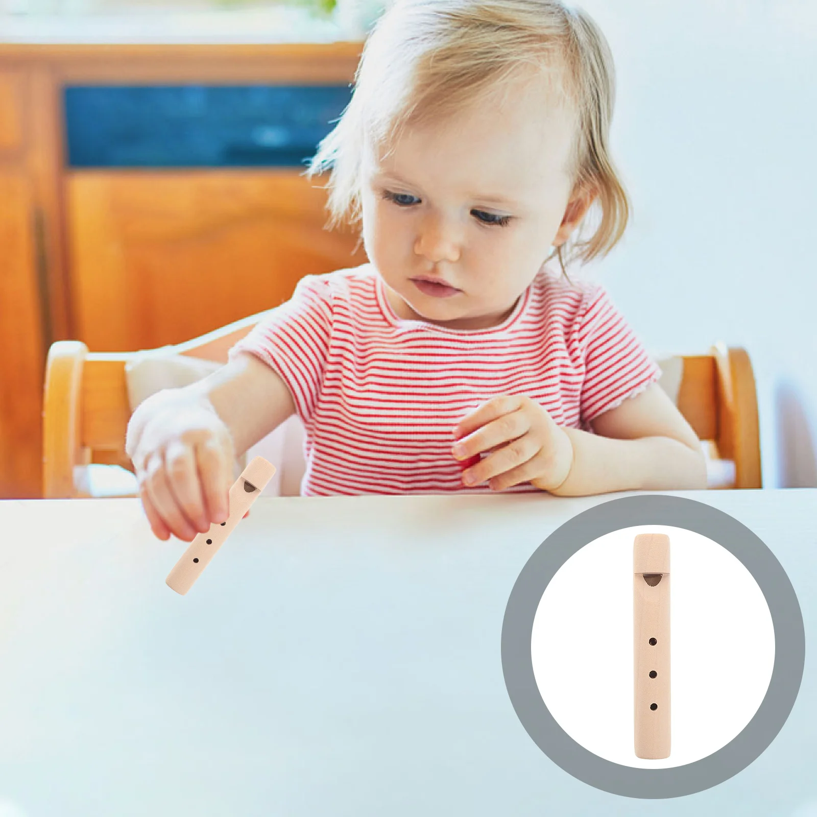 

Wooden Whistle For Kids Diy Unpainted Flute Musical Instrument Mouth Plaything Small Wood Wind Blow Fun Party Favor