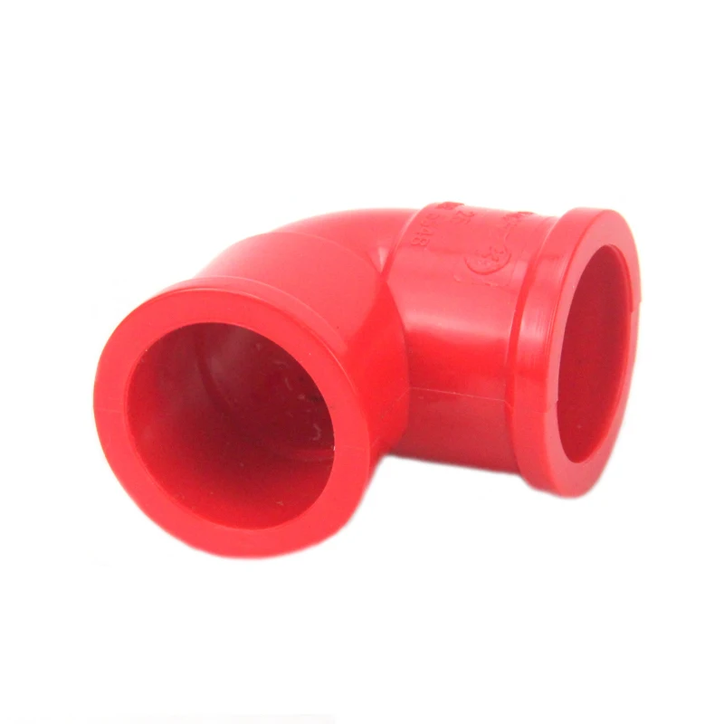 1/2/5/10pc ID 20mm-50mm Red UPVC Connector Elbow Joints Aquarium Fish Tank DIY Tools Garden Irrigation Water Pipe Connectors