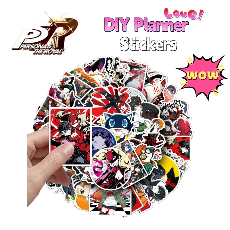 

persona Ren Amamiya анимация мультфильм скейтборд блокнот DIY декоративная наклейка высокая цветовая цена студенческая ручная наклейка на аккаунт