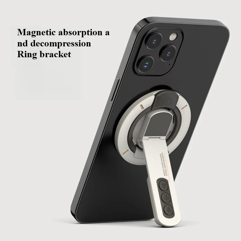 

Double-sided Magnetic Phone Holder Ultra-thin 360° Rotatable Multifunctional Phone Holder Multi-angle Adjustable Car Phone Stand