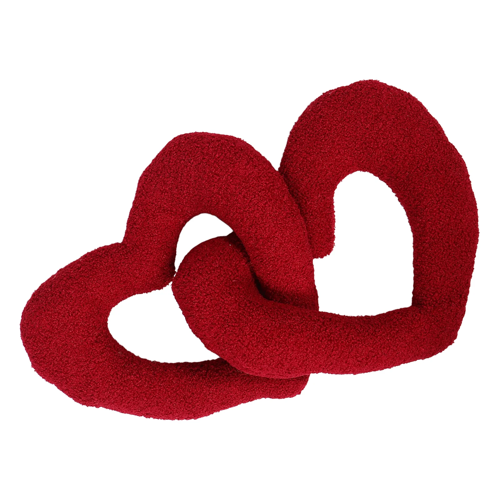 

Heart-Shaped Pillow Soft Red Valentine’S Day Gift For Her Bedroom Living Room Decor Love Cushion Home Sofa Decoration Throw