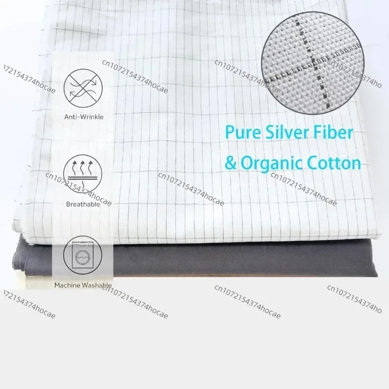 Antistatic Grounding Sheet, Conductive Silver Fiber Earthing Bed Sheet for Better Sleep