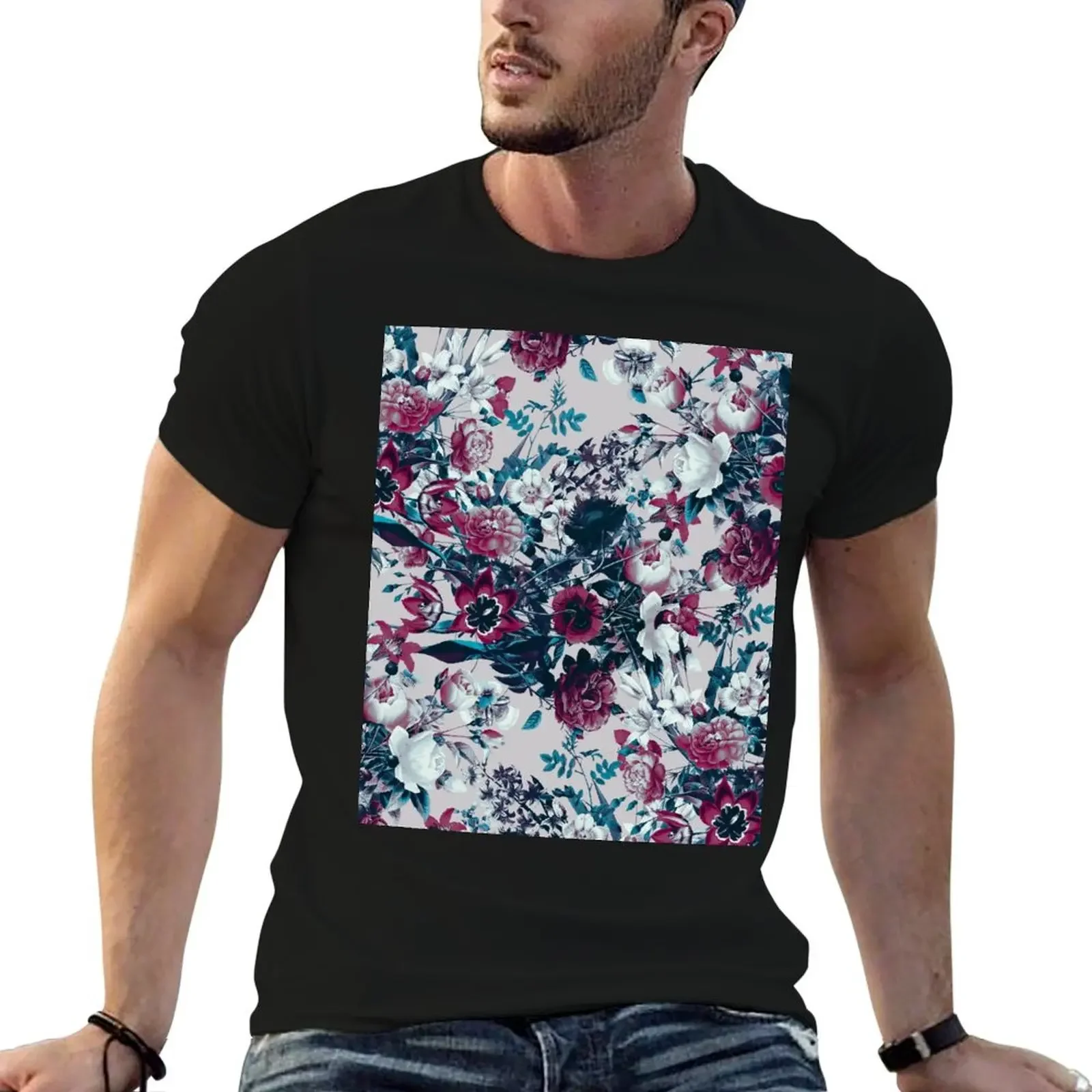 Macigal Garden VII T-Shirt customs design your own shirts graphic man clothes slim fit t shirts for men