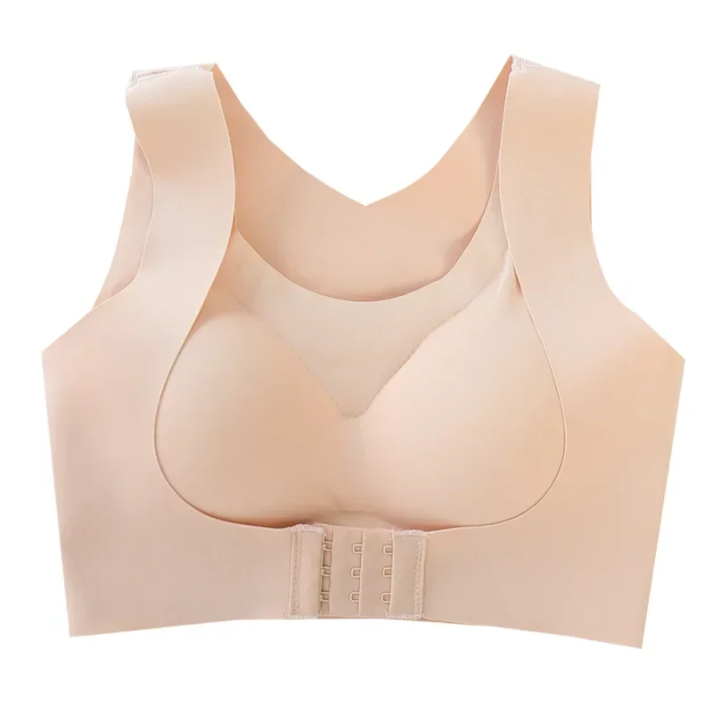 Bra For Women Posture Corrector Seamless Push Up Shockproof Sports Support Fitness Vest Underwear Corset Back Bralette