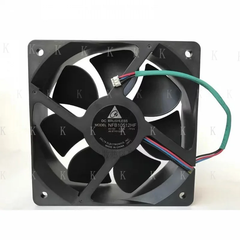C  FOR Delta NFB10512HF-7F0  wbr/  3 DC12V 0.39A 3-Pin Cooling Fan for Projectors