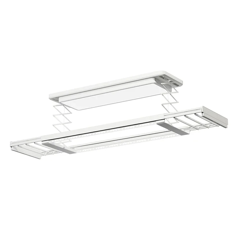 Extended Electric Clothes Drying Rack Intelligent Remote Control  Drying Pole