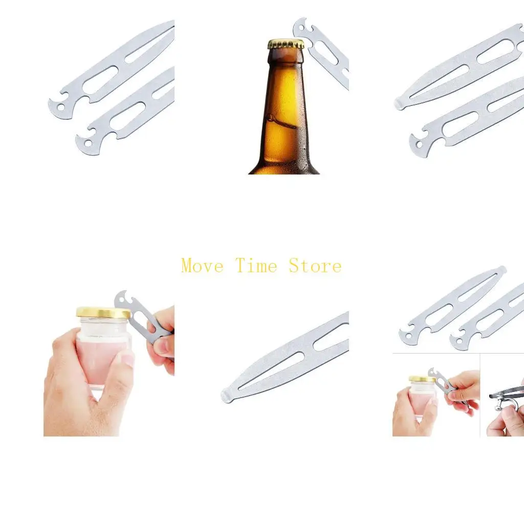 92ME Practical Shackle Deck Multitool Wrench Bottle Opener Screwdriver Emergencies Tool Stainless Marine Fittings