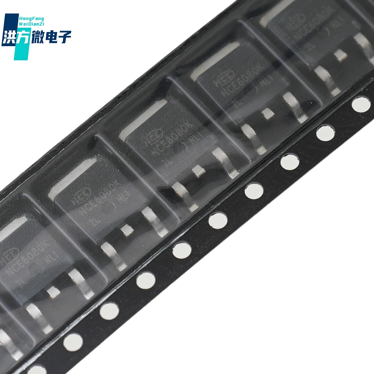 10 szt. Pochodzenia, moc MOSFET W trybie wzmocnienia, 110W 60V 80A 1 N-kanał, PWM, przełączanie obciążenia na-252:NCE6080K