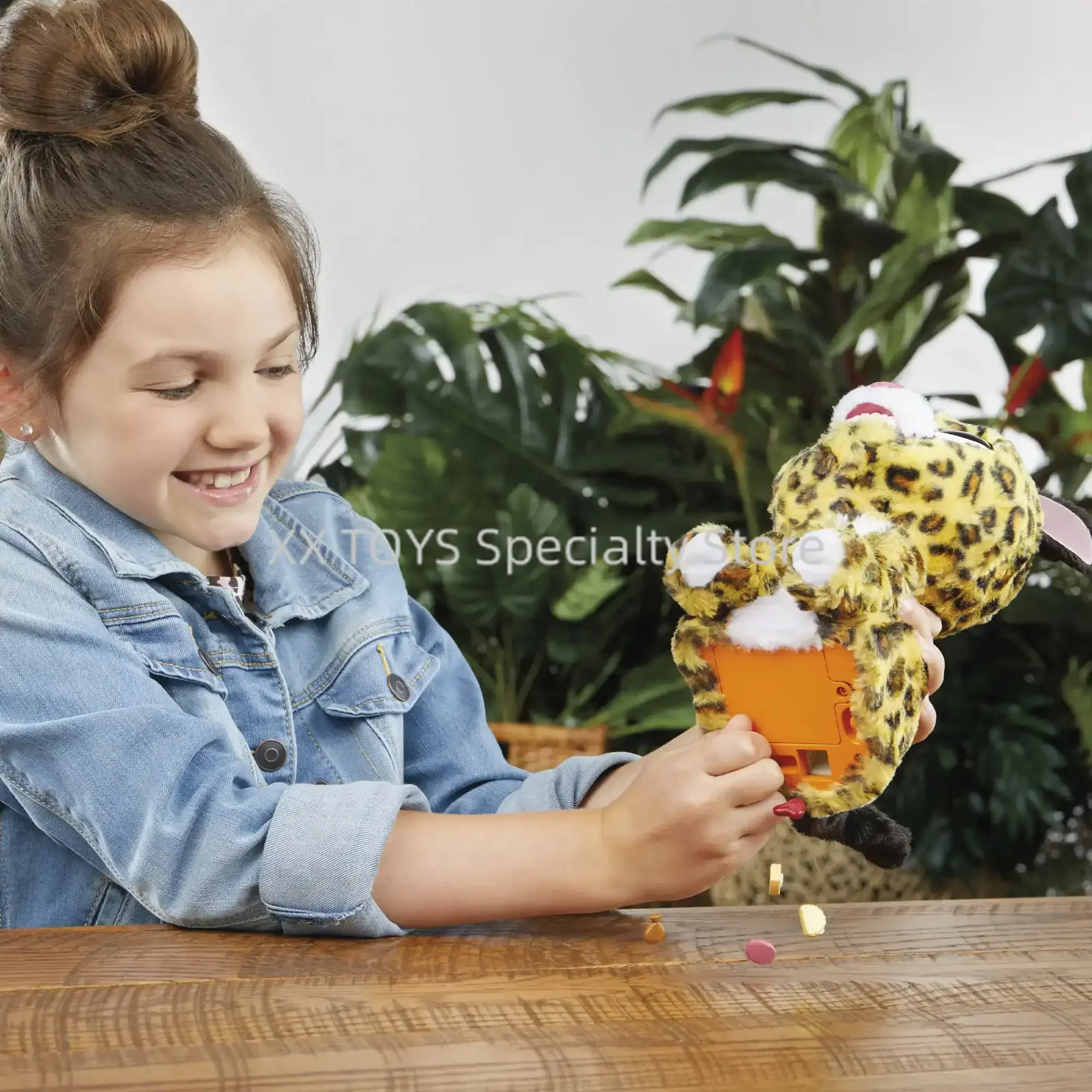 FurReal Lil' Wilds Lolly le léopard en peluche jouet doux Jammiecorn licorne interactif électronique animal de compagnie en peluche jouet pour filles cadeaux