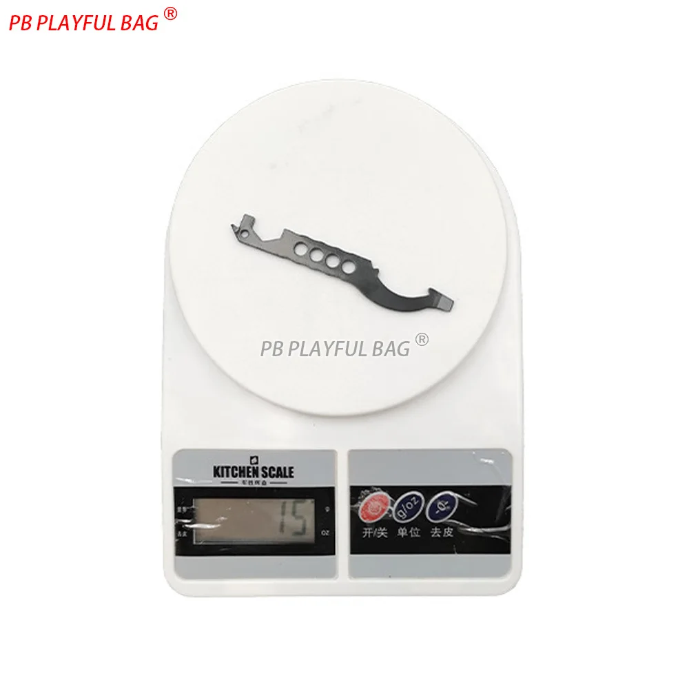 مفتاح ربط مسدس لعبة صغير تكتيكي - مفتاح ربط سداسي لتركيب وتعديل مخزون M4 - أداة تحرير PEQ متعددة الوظائف QJ213 #4