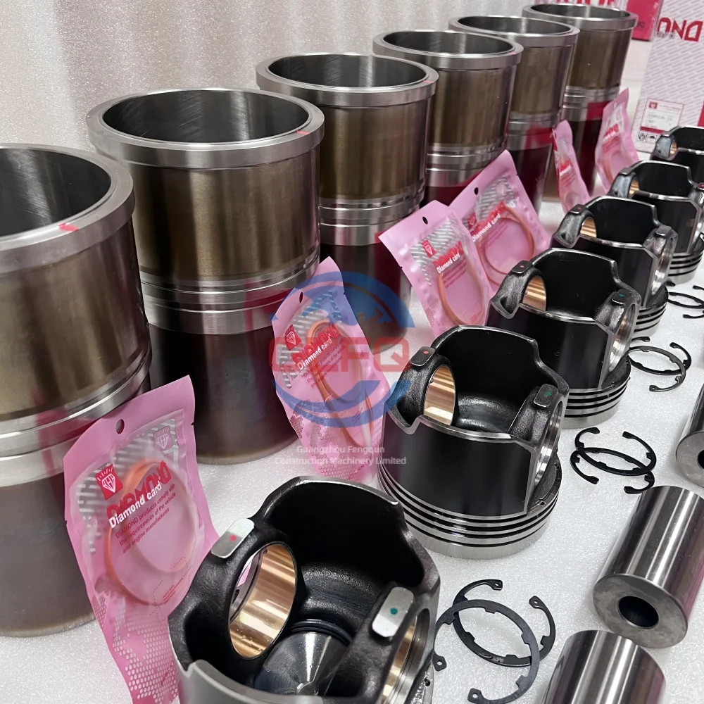 High Quality C7 C9 C10 C12 C13 3304 3306 Machinery Engine Parts Cylinder Overhaul Repair Liner Kit for Engine Spare Parts