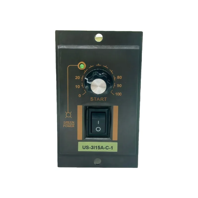 220V Single‑Phase AC Motor Speed Controller Governor Variable Speed Regulator For 6W‑150W Small Reduction Gear Motor