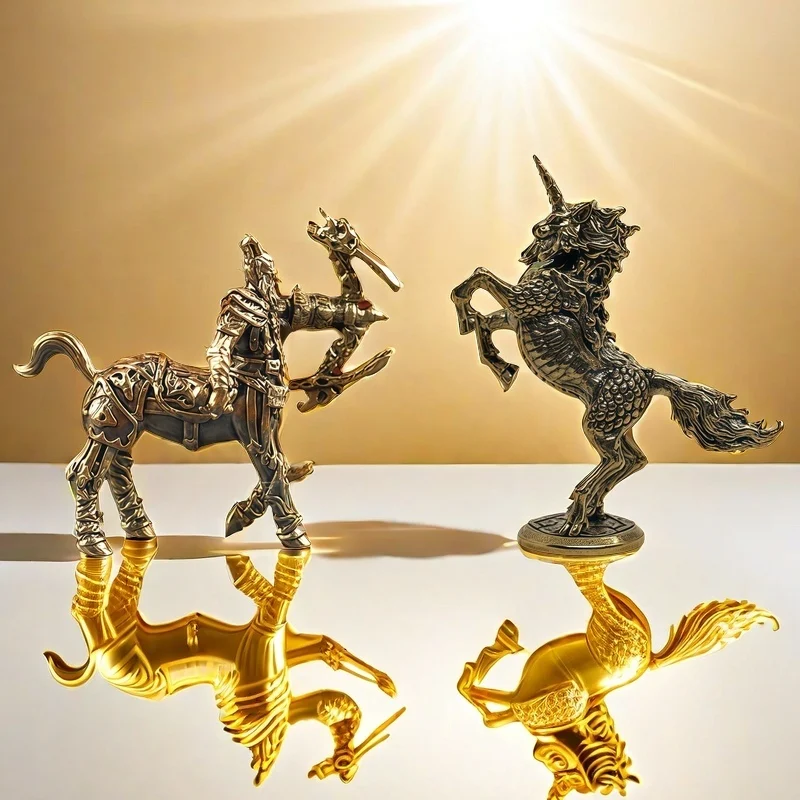Le Centaure en Feu Une Figurine Unique pour Collectionneurs et Amateurs de Décor