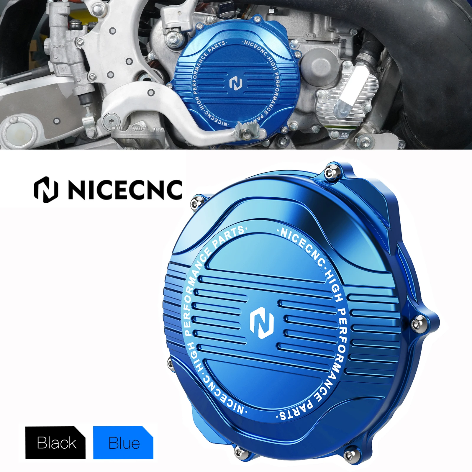 

For Yamaha YZ 250 YZ250 2008- 2024 2023 2022 2020 2019 2018 YZ250X YZ 250X 2016-2023 Engine Outer Clutch Cover 5MW-15415-20-00