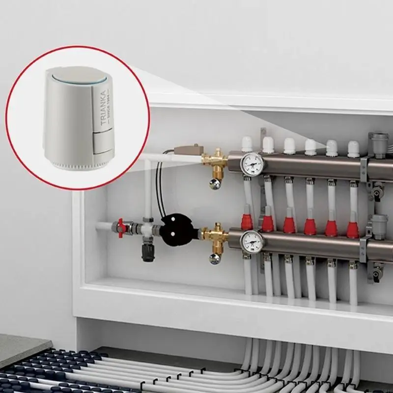 581E صمامات كهربائية يتم التحكم فيها بشكل ذكي للاستخدام اليومي لإدارة حرارة الإشعاعات