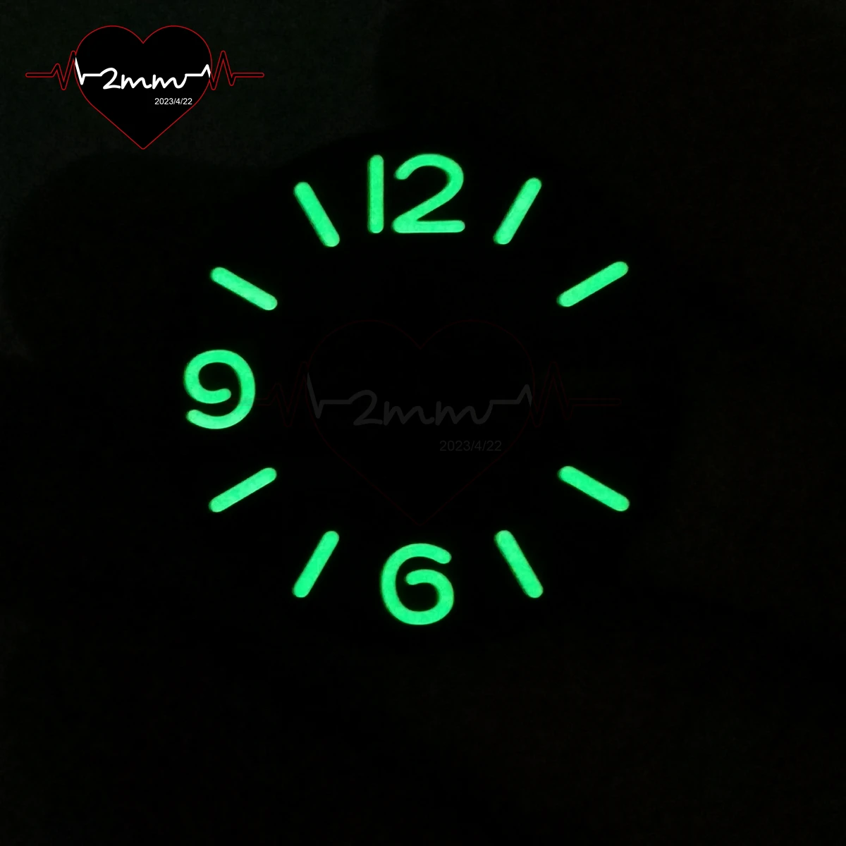 Blank Watch Dial for NH36 28.5mm Double-deck Sandwich Sunburst Watch Faces Green Lume Black Silver Blue Red for NH36A Movement