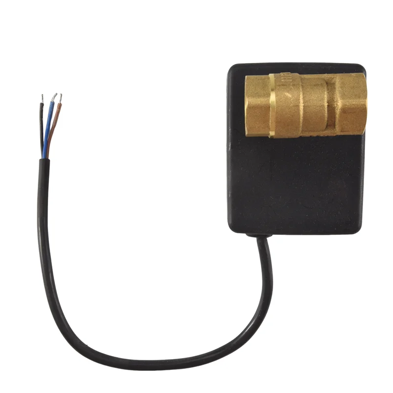 ABMO Ac220v 2-ходовой 3-проводной электродвигатель шарового клапана с ручным переключателем