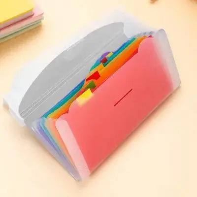

Portable Accordion Folder Large Capacity Expanding File Organizer for Receipts Documents Coupons Tickets Business Travel Home
