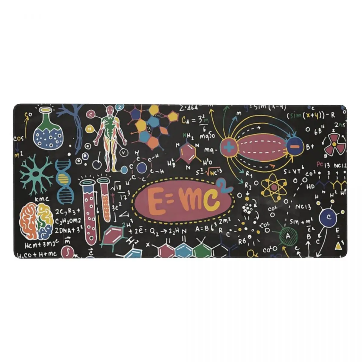 Science Formulas Large Mouse Pad Computer Keyboard Mouse Mat Gamer PC Laptop Desk Mat Office Accessories Table Mats
