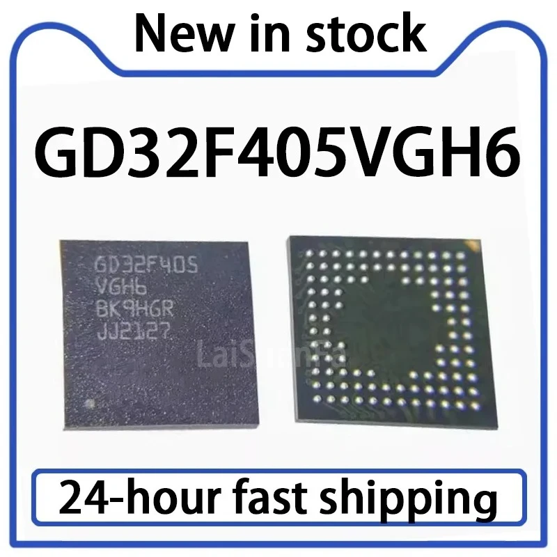 1PCS GD32F405VGH6 SMT BGA-100 12 Bit Microcontroller in Stock