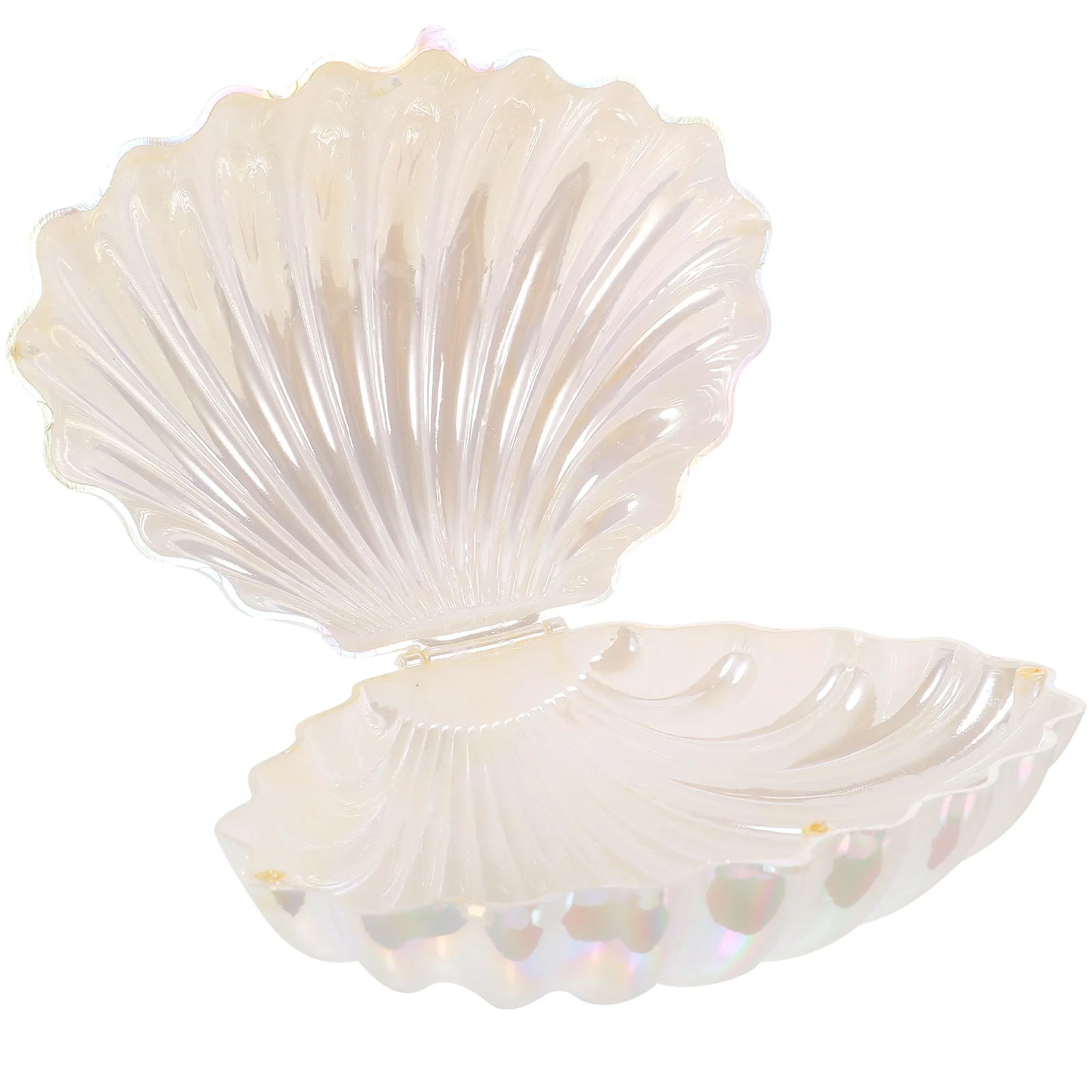 Candy Dish Pearlescent Shell Outfit Baseball Decorations Container Seashell Jewelry