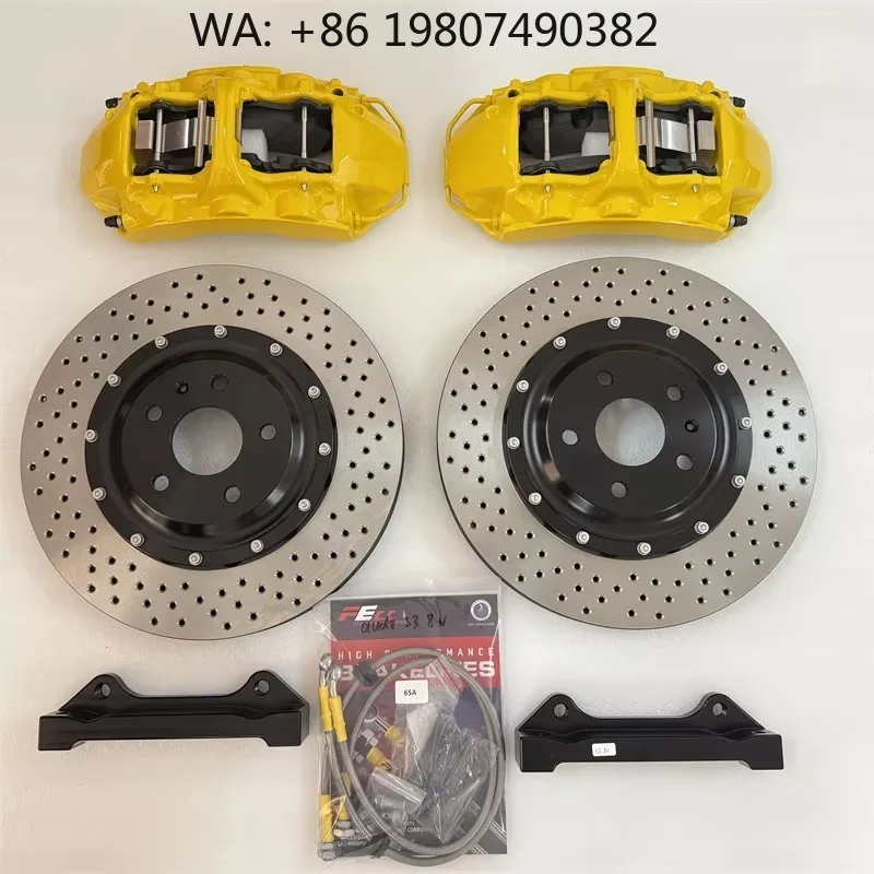 

380-405mm 6 Piston Big Brake Upade Kit High Performance Racing Modified Caliper Disc System For Mid Size Large Family SUV