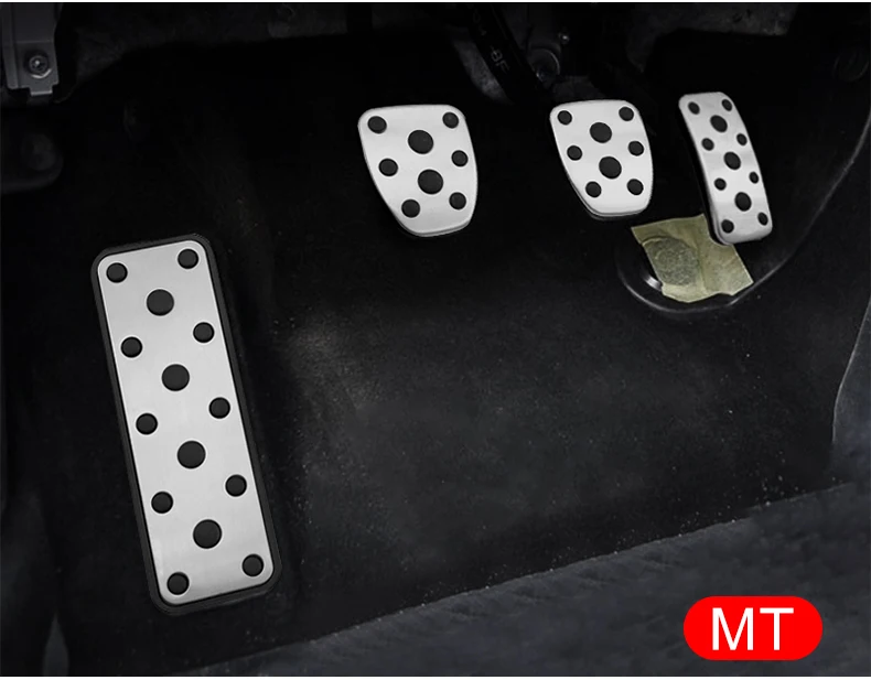 Für Subaru XV Forester Outback Impreza Legacy 2006 ~ 2018 Auto Fuß Pedale Gaspedal Bremse Kupplung Pedale Nicht-Slip matte Zubehör – Detail 2