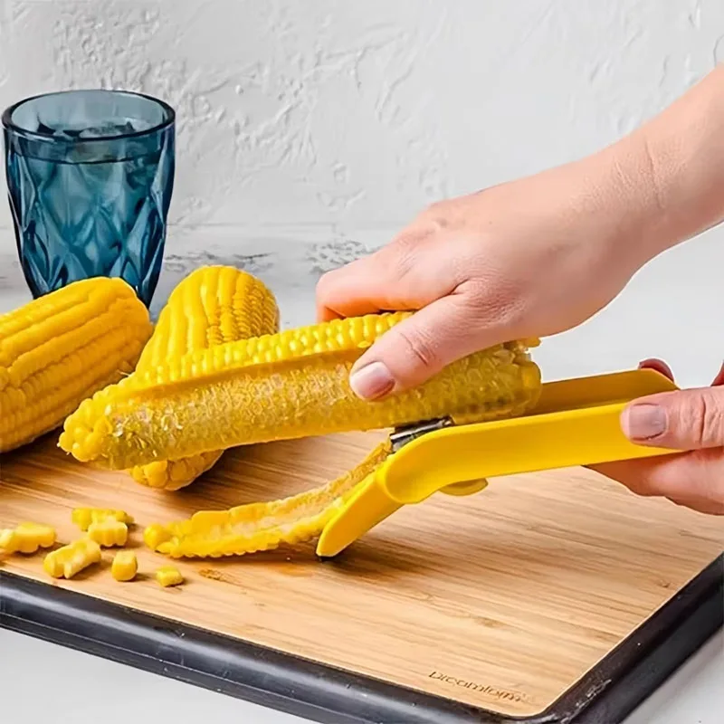 

New Use Manual Cob Corn Stripper Safety Quick Mini Corn Thresher Remover Stripping Tool Corn Cob Peeler