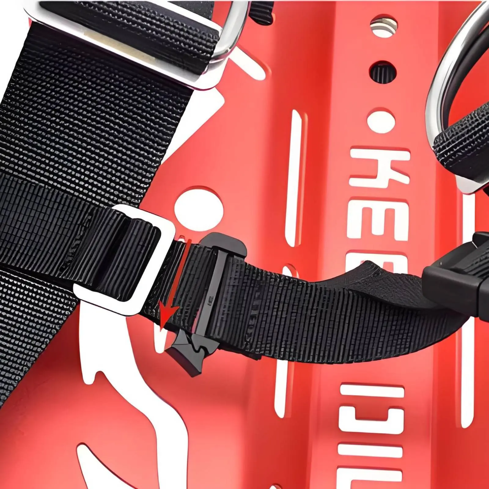 BCD Chest Strap Easy Installation Quick Release Buckle Strap Diving Gear view 5