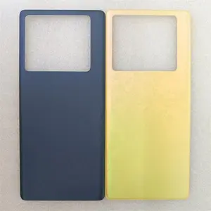 Bilashmart Back Cover Infinix Note 40 Pro 4G X6850 Battery Cover Rear Door Housing Case Repair Parts