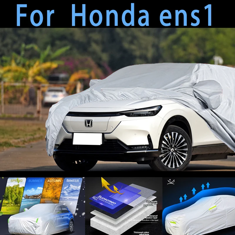 

For Honda ens1 Outdoor Protection Full Car Covers Snow Cover Sunshade Waterproof Dustproof Exterior Car cover protection