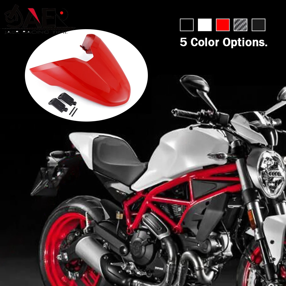 Motorfiets Achterbank Cover Cowl Voor Ducati Monster 797 821 1200 2014 2015 2016 2017 2018 2019 2020 2021 Kuip T Vorm