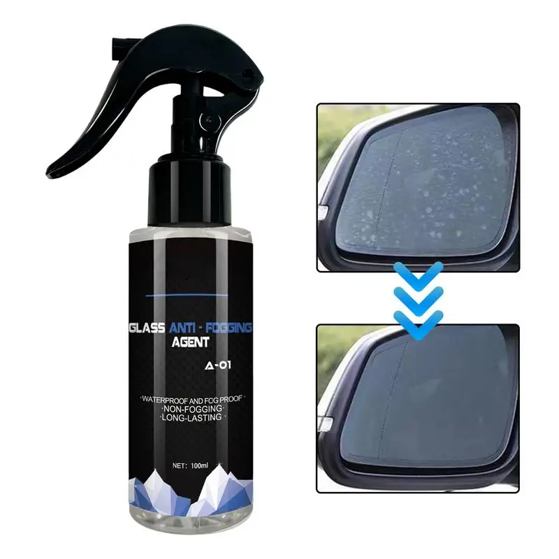 

30ml/100ml Car Defogger Spray Car Glass Windshield Defogger and Cleaner Antifogging Agent Car Spray Anti-Defogger Supplies