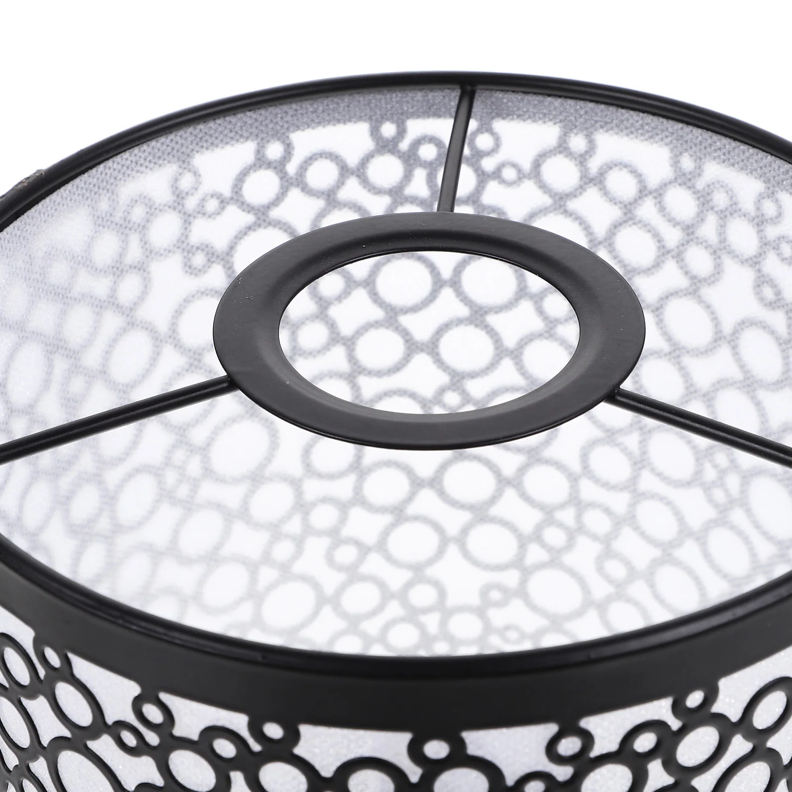 

Black Iron Hollow Lampshade Modern Pendant Light Cover Metal Lamp Shade for Hallway Kitchen Bar Decorative Light Fixture