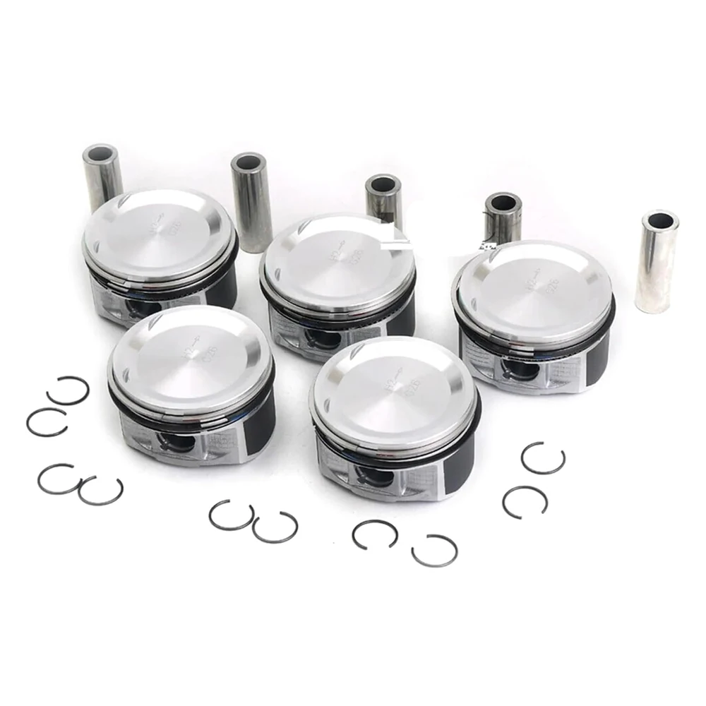 STD Oversize 0.5 Engine Parts Piston & Rings Set Fit 2.5 L T L5 GAS B5254T For Volvo S40 S60 S80 C30 C70 XC90 2.5T 2.5L 30731508