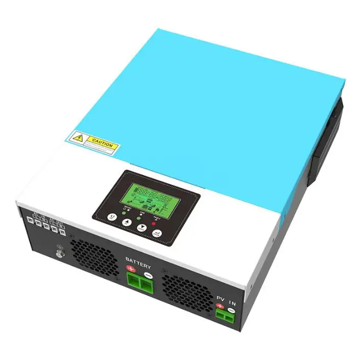 2.4kW solar reverse controller all-in-one 24V to 220V MPPT 90-430V pv off-grid high frequency inverter