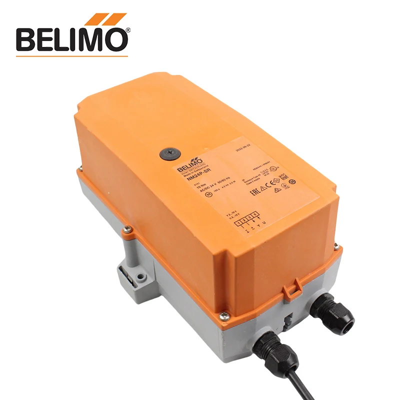 BELIMO NM24P-SR Rotary damper actuator modulating RobustLine 10NM HVAC plants in stock original  AC/DC24V CE IP66/67