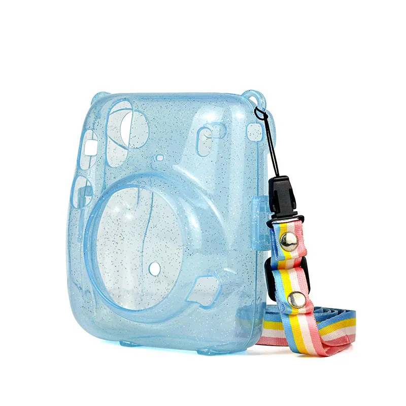 For Fujifilm Instax Mini 11 Camera Fujifilm Instant Camera Case Shockproof Durable Blue/Pink/Purple/White/Clear Multicolor Cases