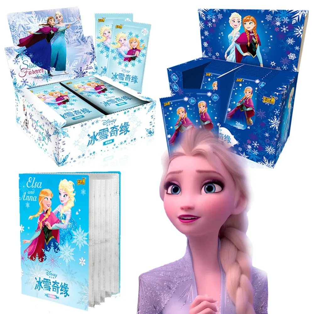 

KAYOU Frozen Card Game Party Box, Disney Paper Game Set, Kids Album GiftToys Party Boxes Children Gift Hobby