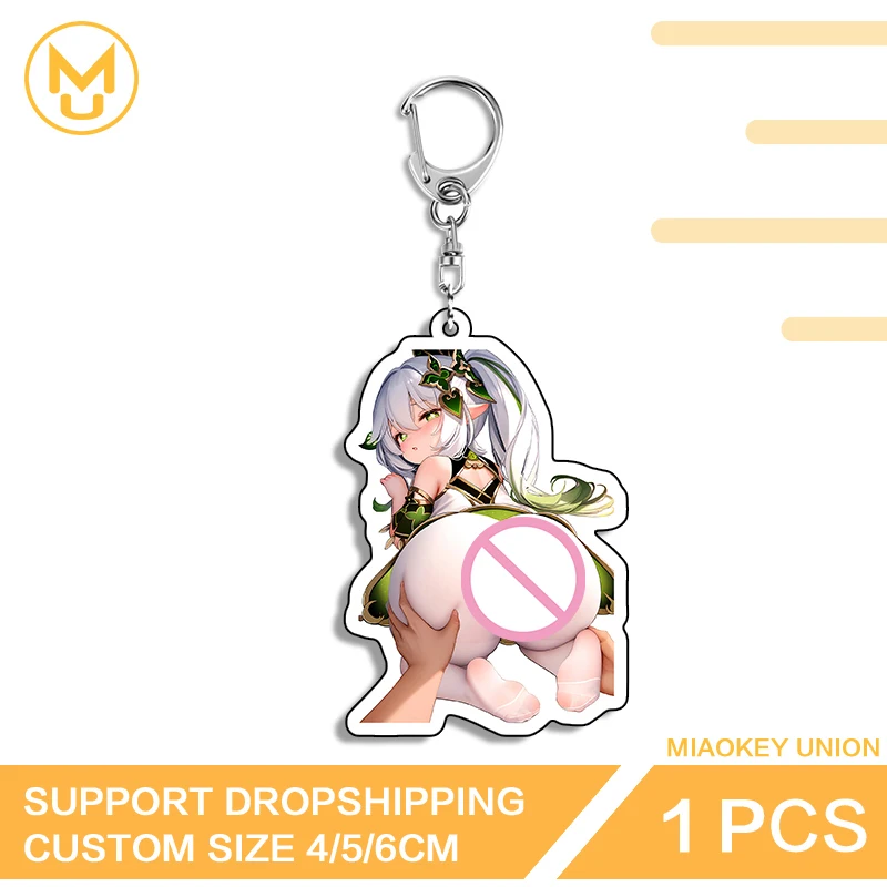 

Genshin Impact Loli Nahida Acrylic Keyring Glaring Exquisite Novelty Popular Pendant Props Chic Edgy Backpack DIY Decoration