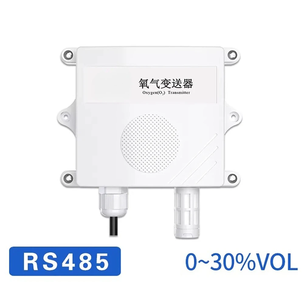 RS485 0 30%Vol High Accuracy Wall Mounted Oxygen Sensor Module for Greenhouse Warehouse Factory