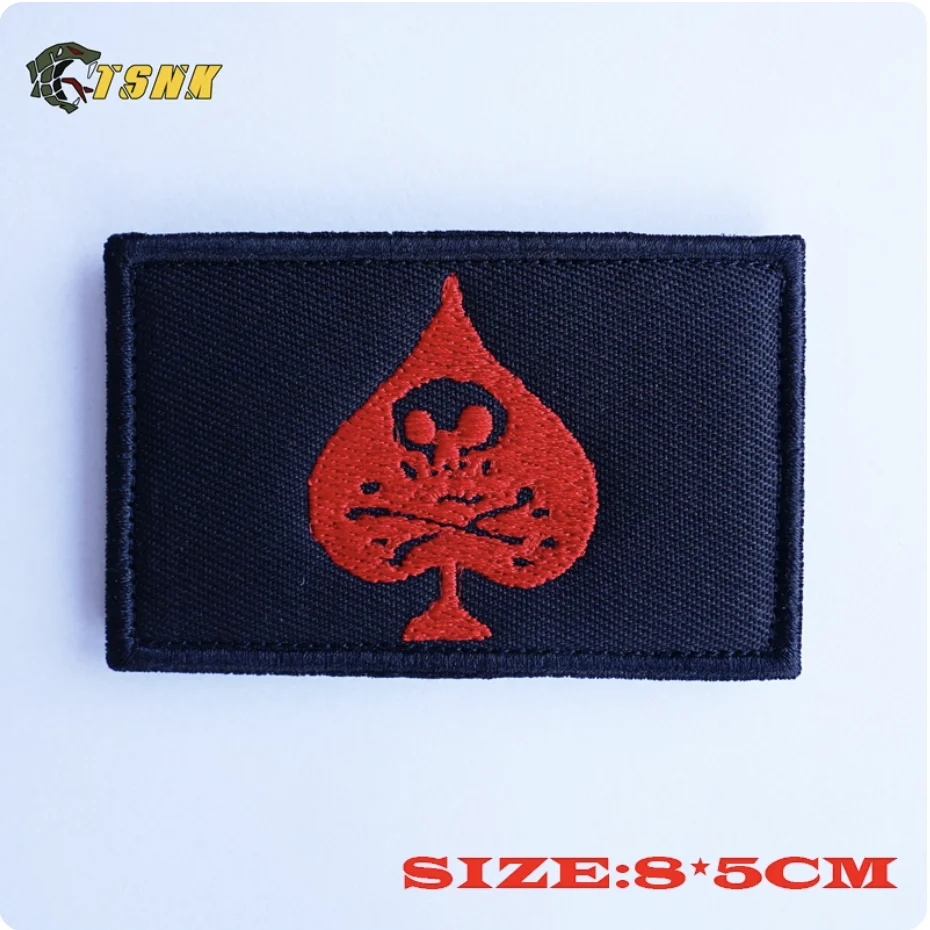 شارة سترة DG/NSWDG/DEVGRU/SEAL 6 Team/Seal6 VKING Spades Armband