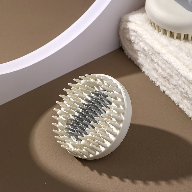 Two-in-One Hair Washing Tool Massage Comb New Household Bathroom Adult Head Grabber Removable Scalp Cleaning Hair Washing Brush