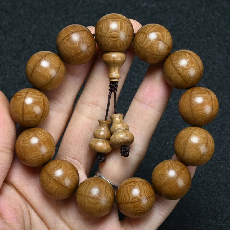 Genuine Goods Abelia Bracelet Men's Women's Rosary Crafts Rosewood Peach King Bodhi Root Falling