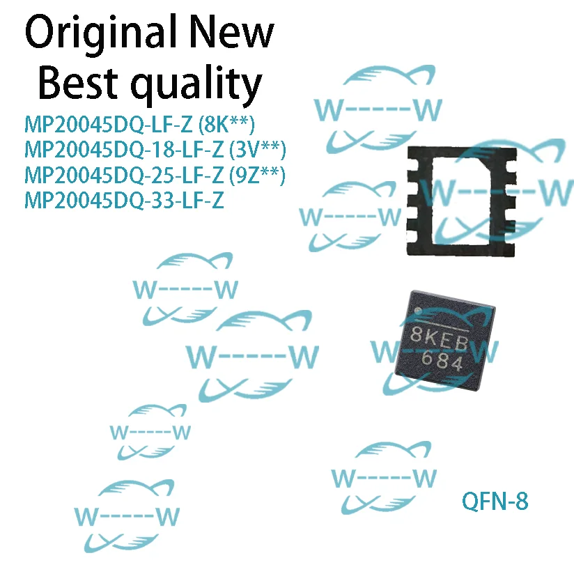 (5-10PCS)NEW MP20045DQ-LF-Z 8K MP20045DQ-18-LF-Z 3V MP20045DQ-25-LF-Z 9Z MP20045DQ-18 MP20045DQ-25 -33 MP20045DQ QFN IC CHIP