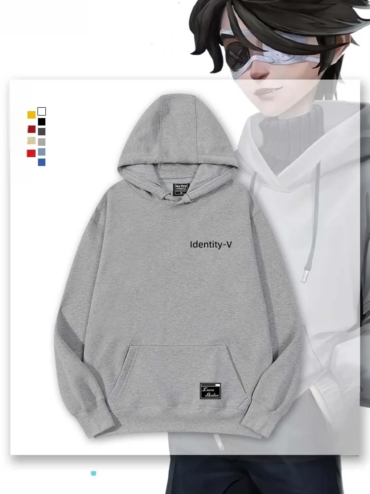 

Худи для косплея OPH T Prisoner Luca, костюм Gng Pain, из смесового хлопка и полиэстера, с принтом на плечах, круглый вырез, стандартная длина