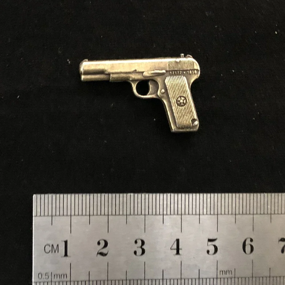 1/6 Scale Chinese 54 Pistol Alloy Gun Model Military Pistol Weapon Static Toys for 12'' Action Figure Accessorie Cannot Shooting