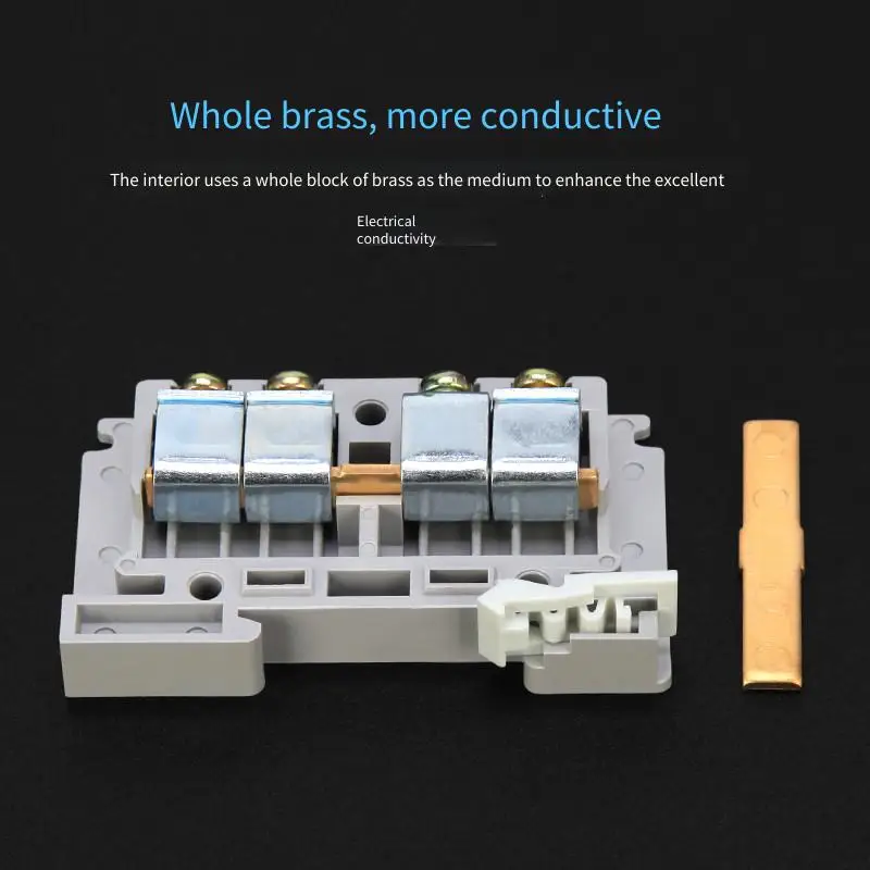 Terminal Block JT2E Self-elevating Junction Box Wiring Row Household Zero-fire Wire Connector and Wire Connecto