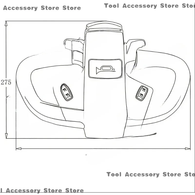 مقبض التحكم في المركبات 24 فولت، رافعة شوكية، 200 حارث #6